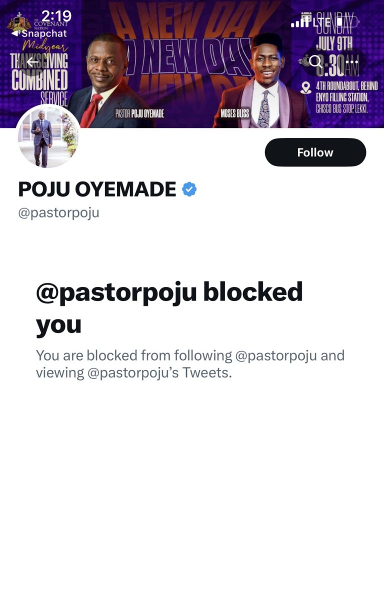 Pastor Poju block