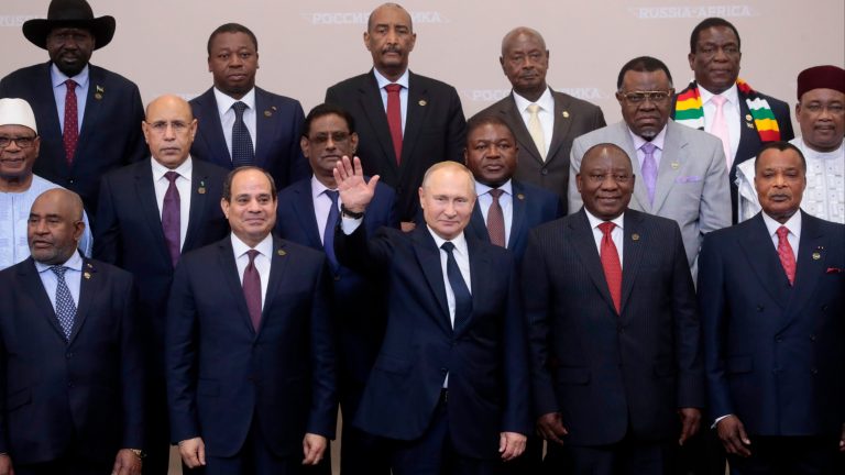 Putin African Leaders