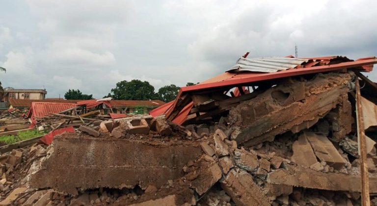 School building collapse Ogun State