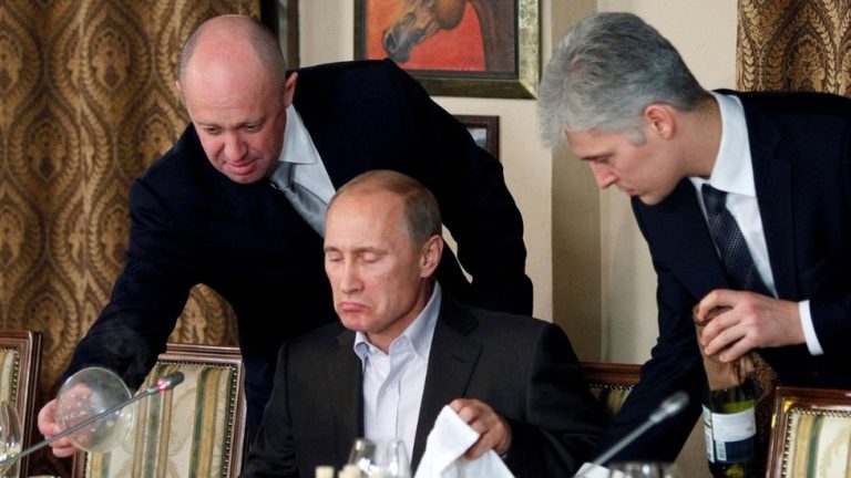 Yevgeny Prigozhin and Putin