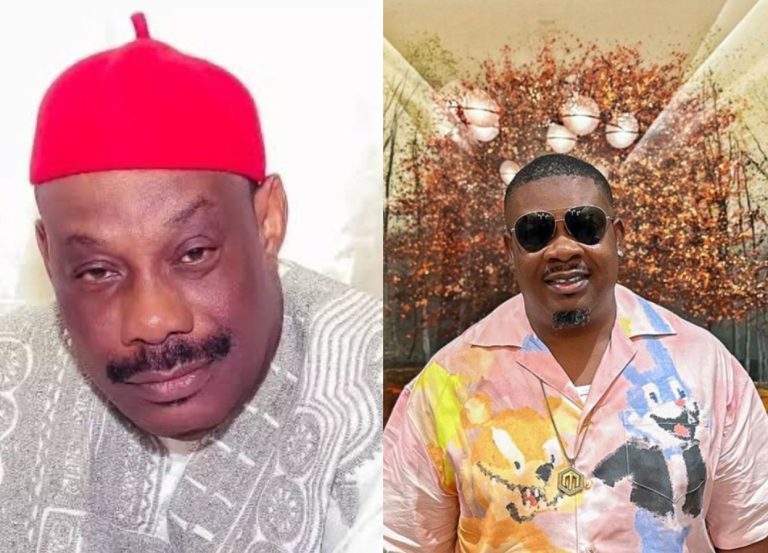 Don Jazzy and father